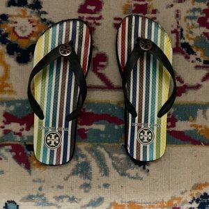 Tory Burch Rainbow Flip Flops. 7.